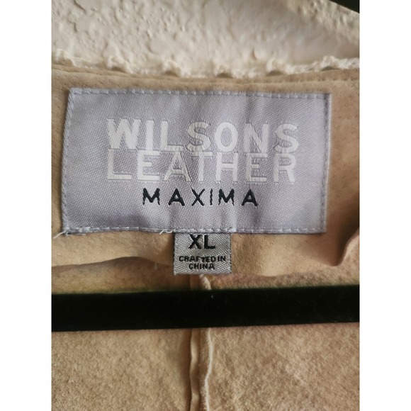 Wilson Leather Maxima Long Oversized Leather Boho Jacket Xl - Picture 3 of 15